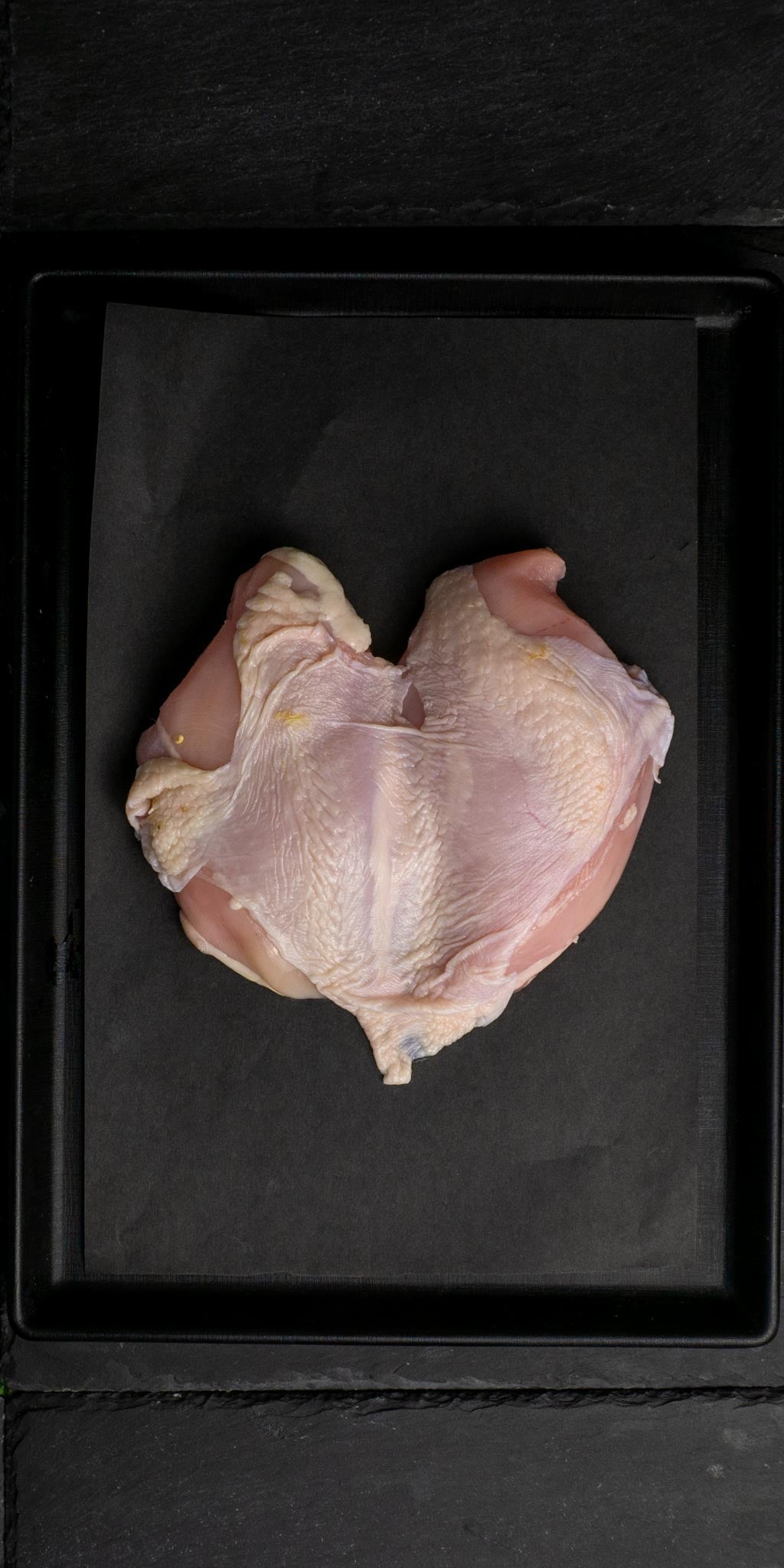 Chicken breast with skin on